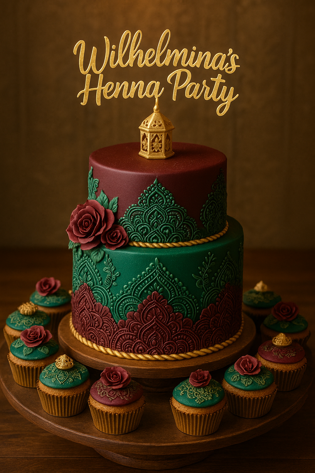 Luxe cupcakes – voorbeeld
