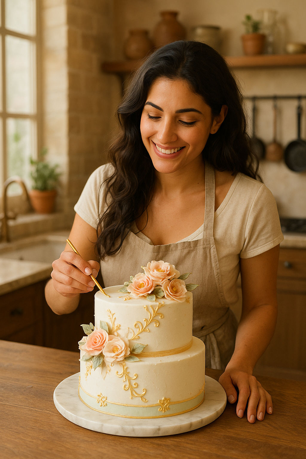 Hadia aan het werk – Cakes & Bakes Amersfoort